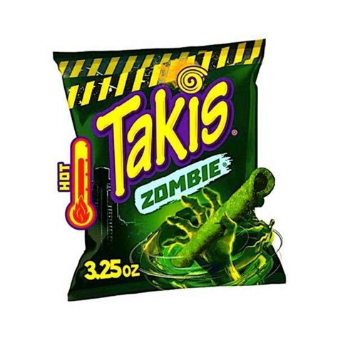 Takis Zombie Habanero And Cucumber Tortilla Chips 93g Al Hudaydah