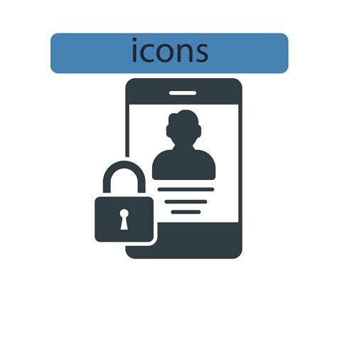 Privacy Icons Symbol Vector Elements For Infographic Web 9843112 Vector