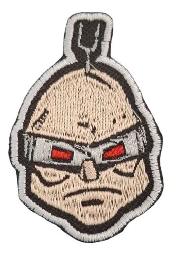 Parche Termoadhesivo Tmnt Krang Cara Robot Eterniastore Nude Bordado MercadoLibre