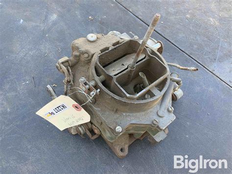 Chevrolet Carter Carburetor Bigiron Auctions