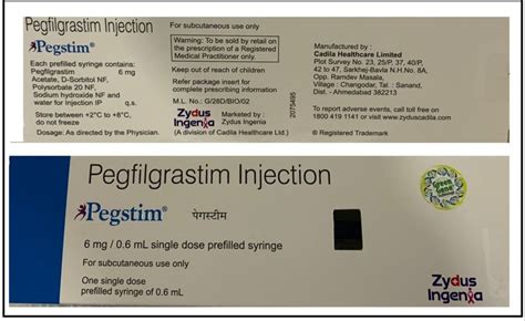 Pegfilgrastim Injection 6mg Zydus At Rs 250piece In Nagpur Id