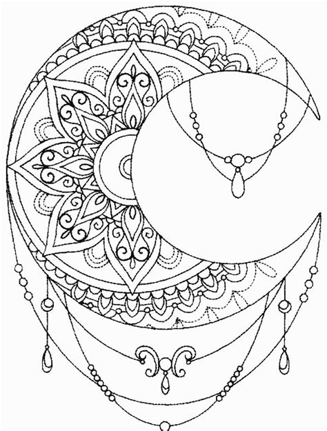 Mandala Designs Sun Moon Svg 64 SVG File For Silhouette