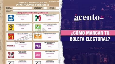 Elecciones 2024 Cómo Marcar Tu Boleta Electoral El 2 De Junio Acento 21