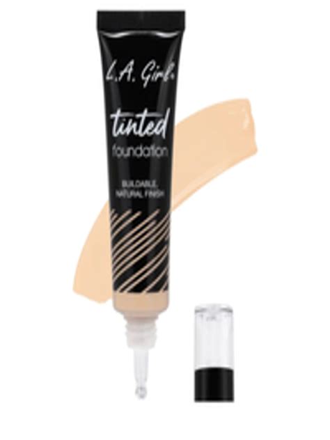 Buy L A Girl Tinted Buildable Natural Finish Foundation With Vitamin E Ml Nude Glm