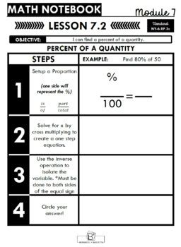 Th Grade Math Guided Notes Full Year Notebook Printable Complete