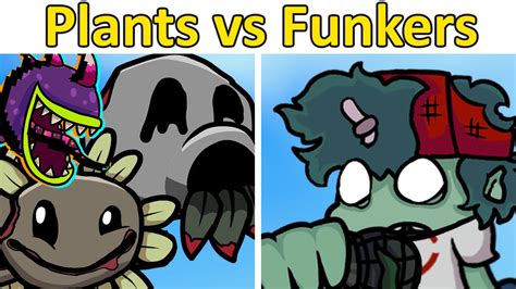 Friday Night Funkin Plants Vs Funker Full Week Update Fnf Mod