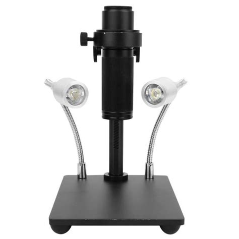 Support de microscope en alliage d aluminium avec éclairage LED