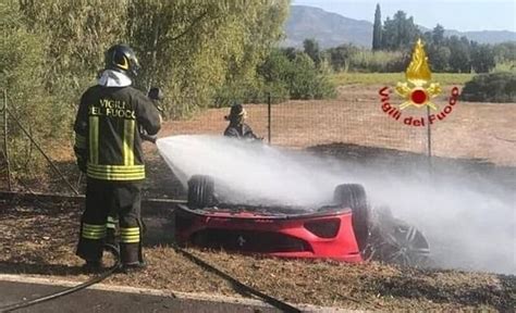 Shocking Moment Supercar Tour Crash Kills Couple In Ferrari After They