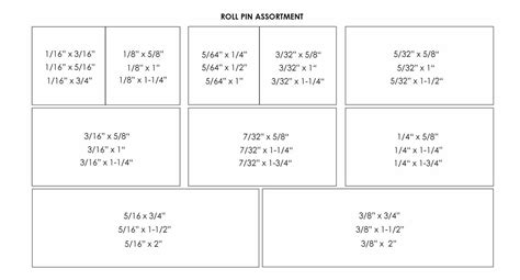 315 Piece Roll Pin Assortment —