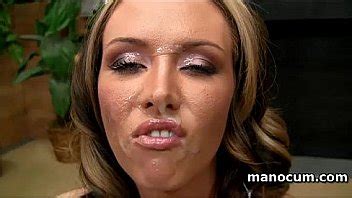 Blonde Nympho Giving Tugjob In POV Gets Jizzed All Over Her Face XNXX