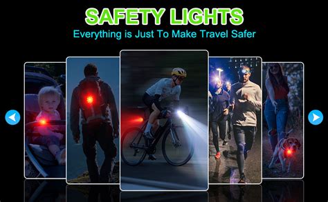 Usb Rechargeable Bike Lights Setip Waterproof Mountain Road