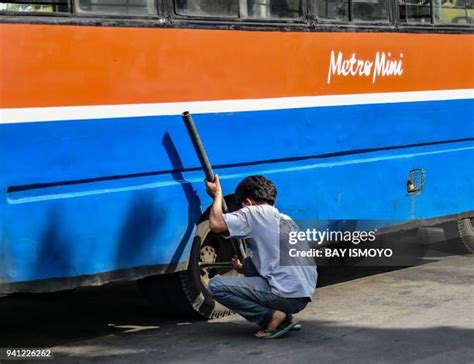 49 Bus Flat Tyre Stock Photos High Res Pictures And Images Getty Images