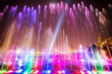 Xian At Nightgiant Wild Goose Pagoda Stock Photo Image Of Show