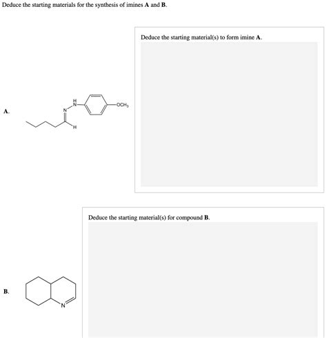 Answered Deduce The Starting Materials For The Bartleby