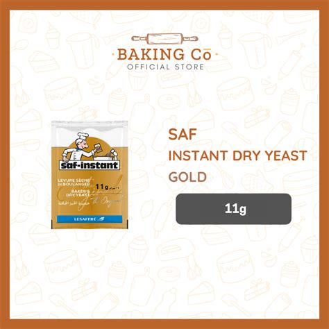 Saf Instant Gold Dry Yeast 11g 50g 100g 125g Shopee Philippines