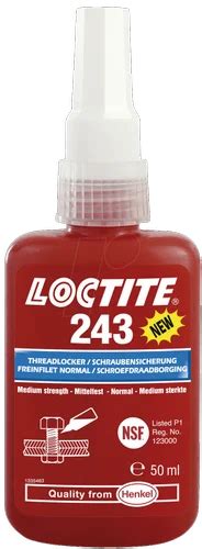 Loctite 243 Threadlocker 50ml Tube At ₹ 724piece In Mumbai Id