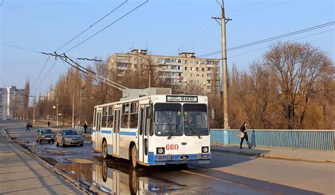 Кривой Рог, ЮМЗ Т2 мод. 7 № 660 — Фото — Городской электротранспорт