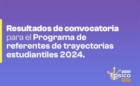 Resultados De La Convocatoria Del Programa De Referentes De