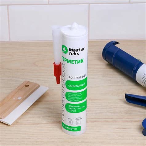 Герметик силиконовый MasterTeks ProfiMaster санитарный 290 мл ...