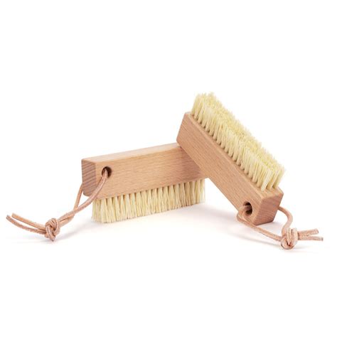 Redecker Nail Brush With Leather Strap True Hemp Culture Eco Store