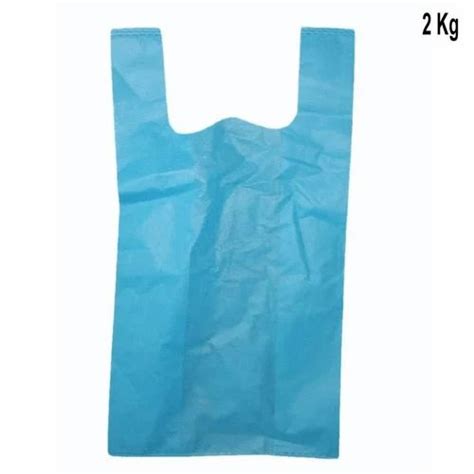 2 Kg Plain W Cut Blue Non Woven Bag At Rs 135 Kg Plain W Cut Non