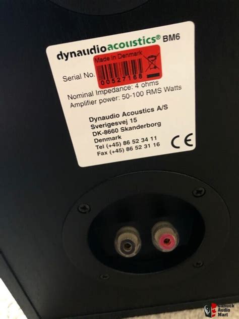 Dynaudio Bm6 Passive Speakers Photo 2704518 Uk Audio Mart