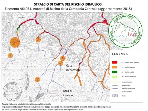 Associazione Ingegneri Ischia Le Mappe Di Rischio Dell Area Colpita