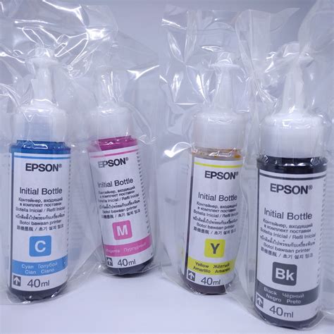 Jual Tinta Printer Epson L Original Epson T Loosepack Ml