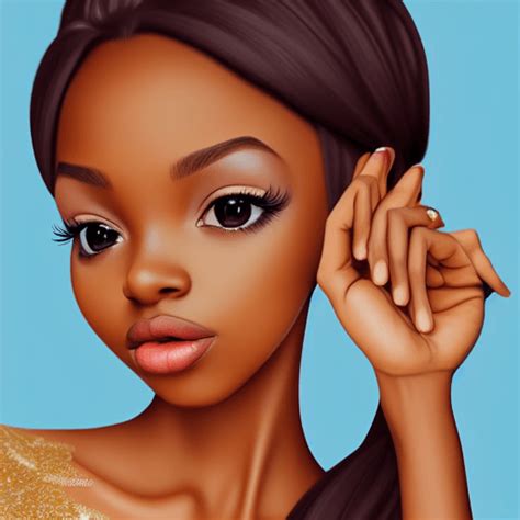 Beautiful 4k Dark Brown Skinned Girl Dressed As A Disney Princess · Creative Fabrica