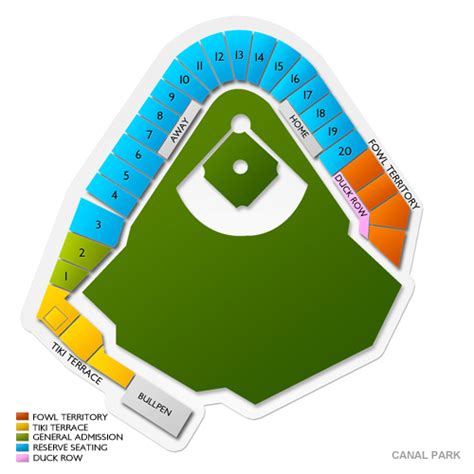 Canal Park Seating Chart Vivid Seats