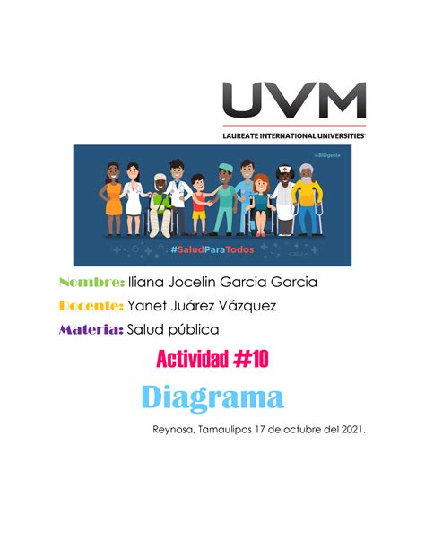 Actividad 10 Diagrama Salud Publica UVM Studocu