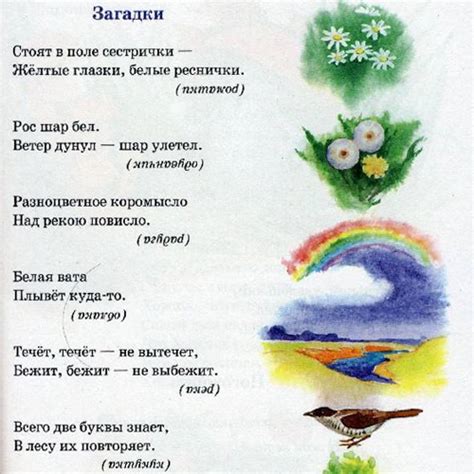 Загадки для детей 5-6 лет