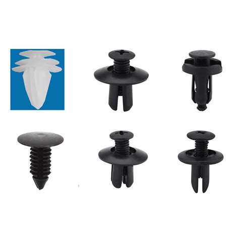 New Set Car Body Bumper Rivet Retainer Trim Molding Push Pin Clip