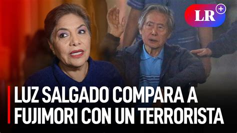 LUZ SALGADO sobre REPARACIÓN CIVIL de Alberto FUJIMORI Qué