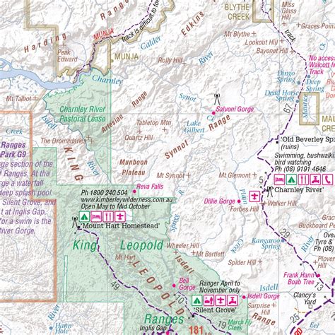 Hema The Kimberley Map By Hema Maps Avenza Maps