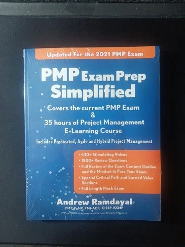 Pmp Exam Prep Simplified By Andrew Ramdayal