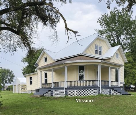 Circa 1909 Cheap House In Missouri 75K Old Houses Under 100K