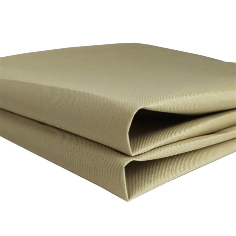 Outdoor Canvas Khaki Awning Waterproof Fabric Uv Resistant Multi