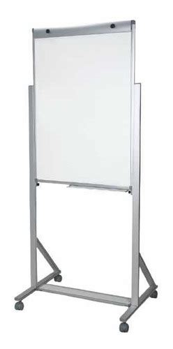 Quadro Branco Flipchart Em Alum Nio Cavalete E Rodinhas