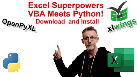 Download And Install Xlwings And Python For Excel Vba Youtube