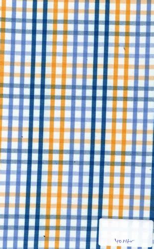 Multicolor Check Cotton Fabric Use Garments At Rs Meter In