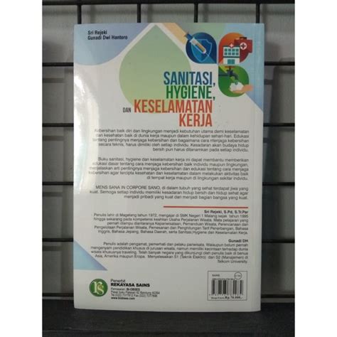 Jual Buku Sanitasi Hygiene Dan Keselamatan Kerja Edisi Revisi