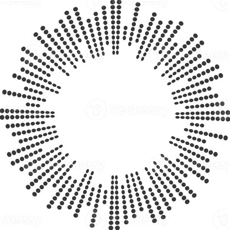 Abstract Circular Equalizer Eq Round Audio Soundwaves Graphic