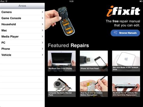 Ipad Ifixit Repair Manual 究極の分解マニュアル！iphoneから自動車までをバラして直す方法。無料。3873