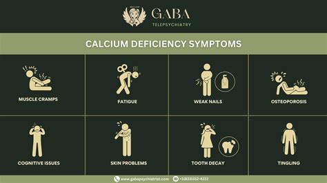 Calcium Deficiency Symptoms - Gaba Online Psychiatrist