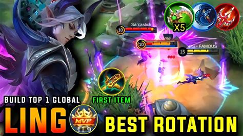 LING BEST ROTATION ON POIN GAMEPLAY LING TOP GLOBAL GAMEPLAY