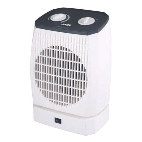 Heller Home Powerful Portable Oscillating Upright Fan Heater 10002000w