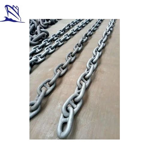 Marine Mooring Anchor Chain Welded Steel For Boat Vessel Ship China