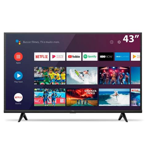 Smart tv led 43 4k tcl 43p615 | Pontofrio