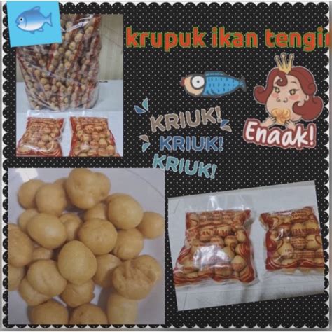 Jual Kerupuk Ikan Tenggiri 1 Ball 20 Pcs Krupuk Palembang Shopee